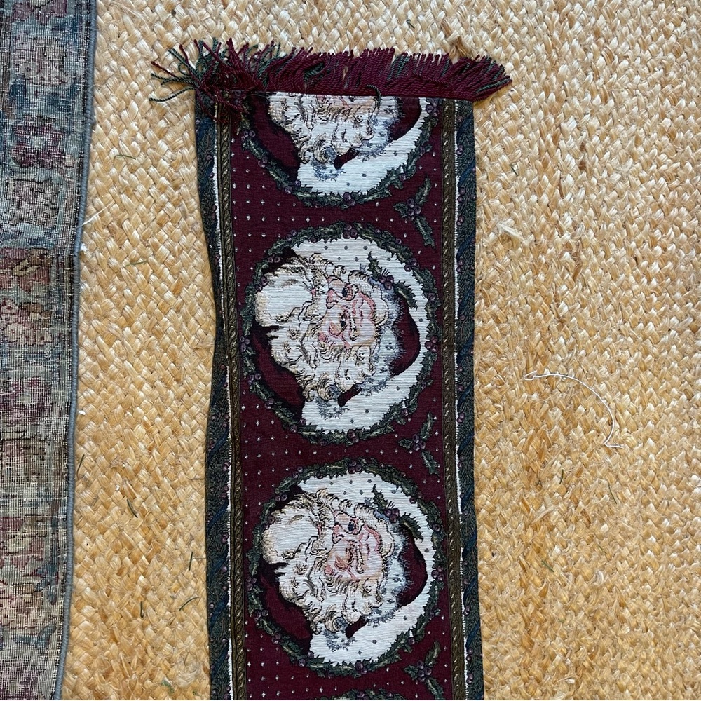 Christmas Santa Table Runner